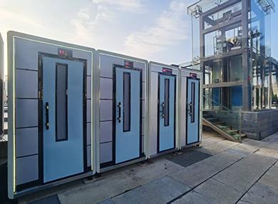 智能空调环保流动卫生间